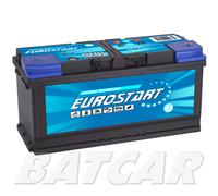 Eurostart 12V 110 Ah 930A EN Autobatterie ersetzt 95Ah 100Ah 105Ah 115 120 Ah