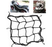 Eurowagens Schwarze Motorrad Kraftstofftank Helmnetz Gepäckträger Halter