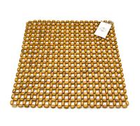 Eventerde Olive Holzkugel Holzperlen Massage Sitzauflage - Holzkugel sitzauflage Auto, Autositzauflage Holzkugeln, Holzkugel Massage Sitzauflage Für Auto, Atmungsaktiv, lindert Müdigkeit