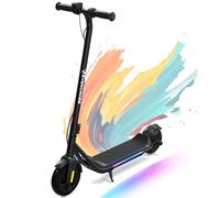 EVERCROSS E6 Elektroroller für Kinder, 7" Leichter E-Scooter für 6-12 Jahre, Elektroscooter mit Einer Reichweite von bis zu 15 km und 7-farbigen Lichtern, 3 Geschwindigkeitsmodi (8, 12, 16 km/h)