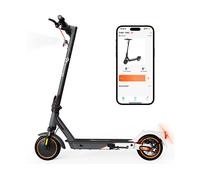 EVERCROSS TECH EV85F ABE Elektroroller mit Straßenzulassung E-Scooter E-Roller (8,5 Zoll, Grau-Orange)