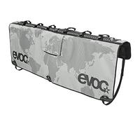 EVOC TAILGATE PAD für Fahrradtransport im Pickup (Fahrradträger ohne Anhängerkupplung, Fixierung von 6 Bikes, Schnellzugriff zum Ladeklappenhebel, Bike - & Heckklappenschutz, Größe: XL), Steingrau