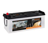 EXAKT Solarbatterie 230Ah 12V Wohnmobil Antrieb Versorgung Boot Mover Photovoltaik Windkraft Batterie (230AH)