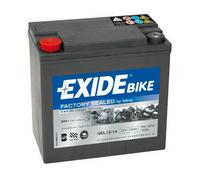 Exide G14 Bike Gel Motorradbatterie 12V 14Ah 150A YTX14-BS DIN 51214
