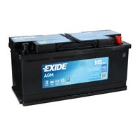 Exide 105Ah Autobatterie EK1050 AGM 950A/EN 12V Start-Stop Starterbatterie PKW