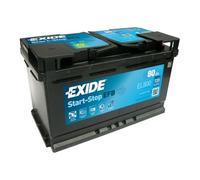 Exide EL800 Start-Stop EFB 12V 80Ah 720A Autobatterie