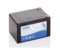 Exide AGM Ready AGM12-12F Motorradbatterie 12Ah