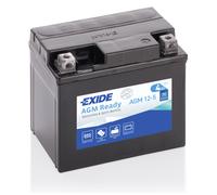 Exide AGM Ready AGM12-5 YTX5L-BS Motorradbatterie 4Ah (DIN 50412)