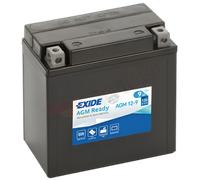 Exide AGM Ready AGM12-9 YB9-B Motorradbatterie 9Ah (DIN 50914)