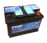 EXIDE AGM Start-Stopp-Batterie EK700 neuestes Model 2014/15 EN (A): 760 12V 70AH