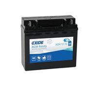Exide AGM12-18 AGM-Ready Motorrad Starter-Batterie 12V 18Ah 250A