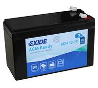 Exide AGM12-7F AGM-Ready Motorrad Starter-Batterie 12V 7Ah 85A