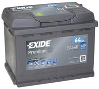 Exide Akku EA640 12V 61Ah 600A 242x175x190mm Varta D21 D24