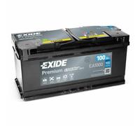 Exide EA1000 Premium Carbon Boost 100Ah Autobatterie 600 402 083