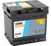 Exide EA530 Premium Carbon Boost Starterbatterie 12 V 53 Ah 540 A (EN)