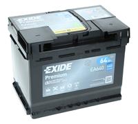 Exide EA640 Premium Carbon Boost Starterbatterie 12 V 64 Ah 640 A (EN)