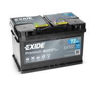 Exide EA722 Premium Carbon Boost 12V 72Ah 720A Autobatterie