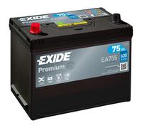 Exide EA755 Premium 75Ah Autobatterie