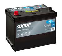 Exide EA755 Premium 75Ah Autobatterie