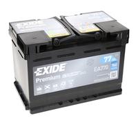 Exide EA770 12V 77 Ah 760A EN Autobatterie ersetzt 72Ah 73Ah 74Ah 75Ah 80Ah