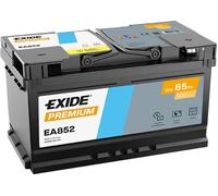 Exide EA852 Premium Carbon Boost Starterbatterie 12 V 85 Ah 800 A (EN)