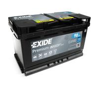 Exide EA900 Premium Carbon Boost 12V 90Ah 720A Autobatterie