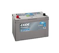 EXIDE EA955 Premium Autobatterie/Starterbatterie 95Ah 12V 800A Korean B1 DIN/ISO D31 ersetzt Batterie 88Ah 90Ah 92Ah Kompatibel mit OPEL Mokka/Mokka X J13, MAZDA CX-5 KE, GH, FORD RANGER TKE