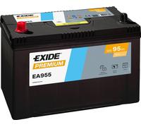 Exide EA955 Premium Carbon Boost 12V 95Ah 800A Autobatterie inkl. 7,50€ Pfand