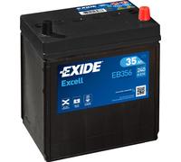 Exide EB356 Excell 12V 35Ah 240A Autobatterie inkl. 7,50 € Pfand