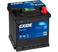 Exide EB440 Excell 12V 44Ah 400A Autobatterie inkl. 7,50 € Pfand