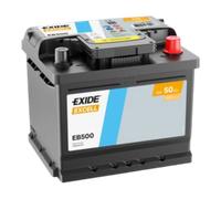Exide EB500 Excell 12V 50Ah 450A Autobatterie