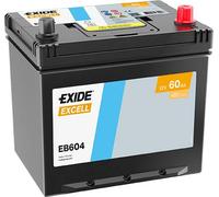 Exide EB604 Excell 60Ah Autobatterie