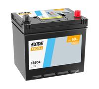 EXIDE EXCELL 60Ah 390A(EN) EB604