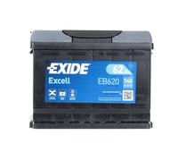 Exide EB620 Excell 62Ah 540A Autobatterie