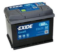 Exide EB620 Excell 62Ah 540A Autobatterie
