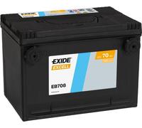 Exide EB708 Excell 70Ah US Cars