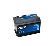 Exide EB712 Excell 12V 71Ah 670A Autobatterie