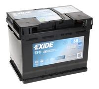 Exide EL600 12V EFB Autobatterie 60Ah