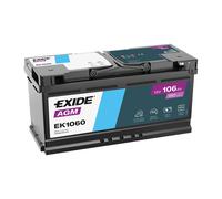 Exide EK1060 Start-Stop AGM 12V 106Ah 950A Autobatterie