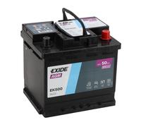EXIDE EK500 AGM START-STOP Autobatterie Batterie Starterbatterie 12V 50Ah EN570A