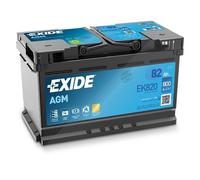 Autobatterie EXIDE 82, Ah 800, A/EN EK820 L 315mm B 175mm H 190mm NEU