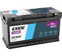 Exide EK960 Start-Stop AGM 12V 96Ah 850A Autobatterie inkl. 7,50 € Pfand