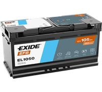 Exide EL1050 EFB 105Ah Autobatterie 605 901 095