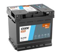 Exide EL550 12V EFB Autobatterie 12V 55Ah Starterbatterie Start Stop PKW KFZ