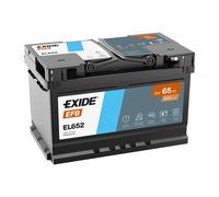 EXIDE EL652 EFB START-STOP Autobatterie Batterie Starterbatterie 12V 65Ah EN650A