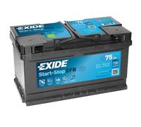 Exide EL752 EFB Autobatterie 75Ah 575 500 073