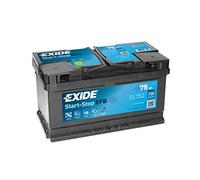Exide El752 Start-Stop EFB 12V 75Ah 730A Autobatterie