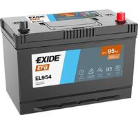 Autobatterie 12V 95Ah Exide Start-Stop EL954 EFB 800A/EN Starterbatterie PKW