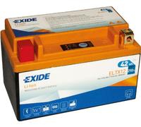 Exide ELTX12 Li-Ion Lithium Motorradbatterie 12V 3,5Ah 210A (DIN 51012)