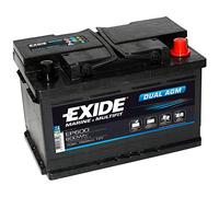 Exide EP600 Dual AGM 70Ah 600WH